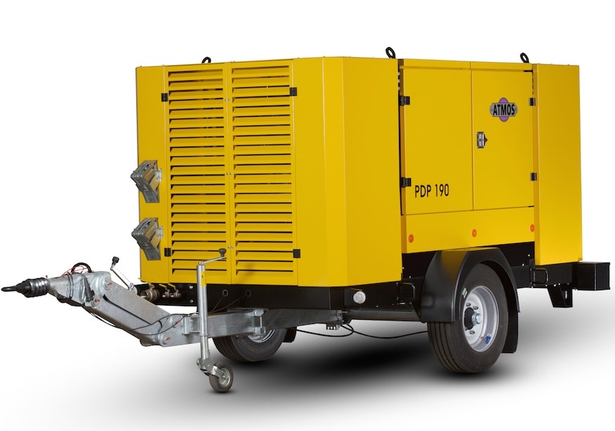 Дизельный компрессор Atmos PDP 190 12 регул с тормозом