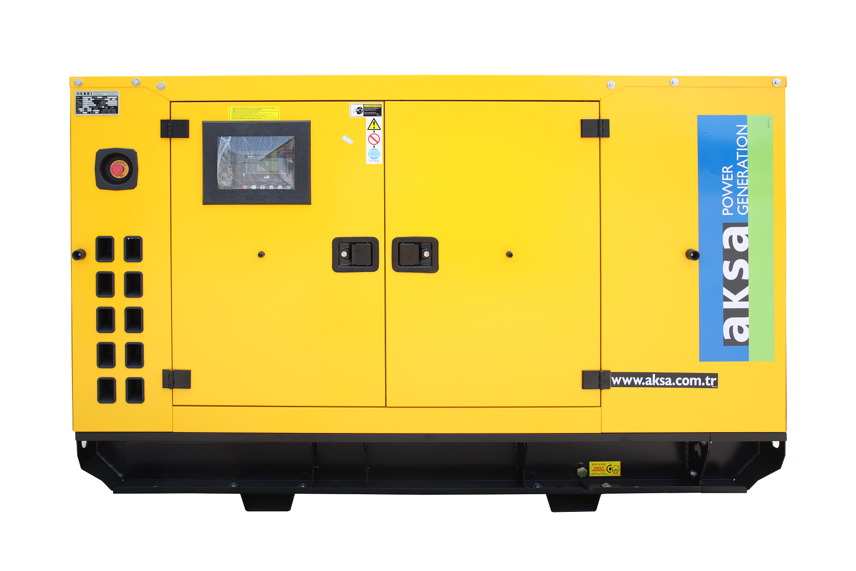 Дизельный генератор Aksa APD 66С в кожухе