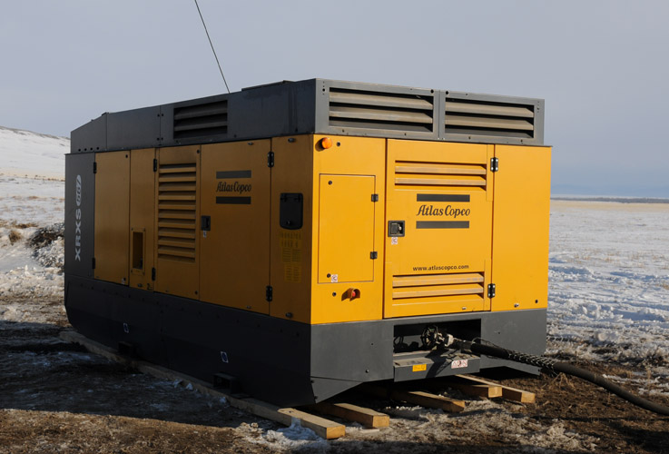 Дизельный компрессор Atlas Copco XRXS 567 CD