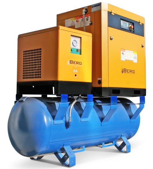 Винтовой компрессор Berg ВК-22РО-500 (IP23) 12