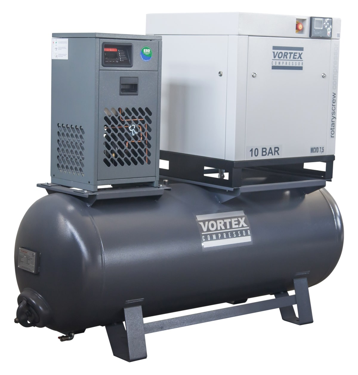 Винтовой компрессор Vortex MCVD 3/200L 10 бар