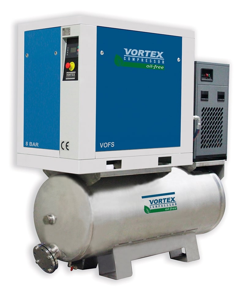 Винтовой компрессор Vortex VOFS TD 7.5 10 бар
