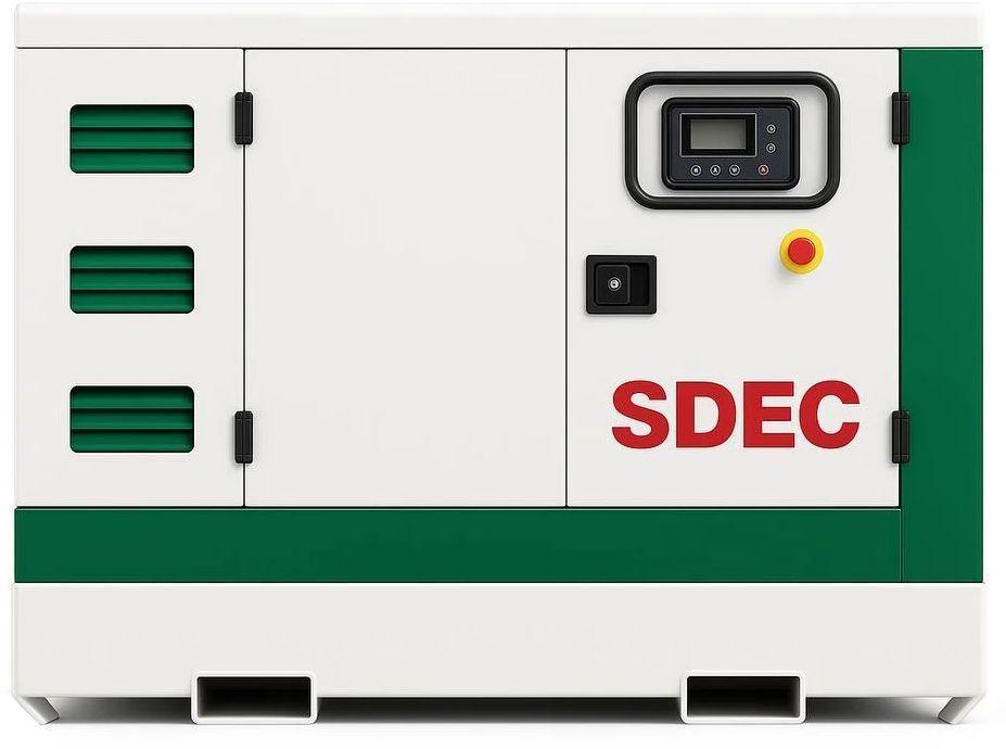 Дизельный генератор SDEC GMP 69SD в кожухе