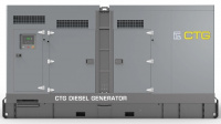 Дизельный генератор CTG 625D в кожухе с АВР