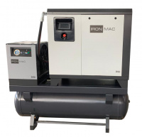 Винтовой компрессор IRONMAC IC 7,5/10 DIGI DF 500L