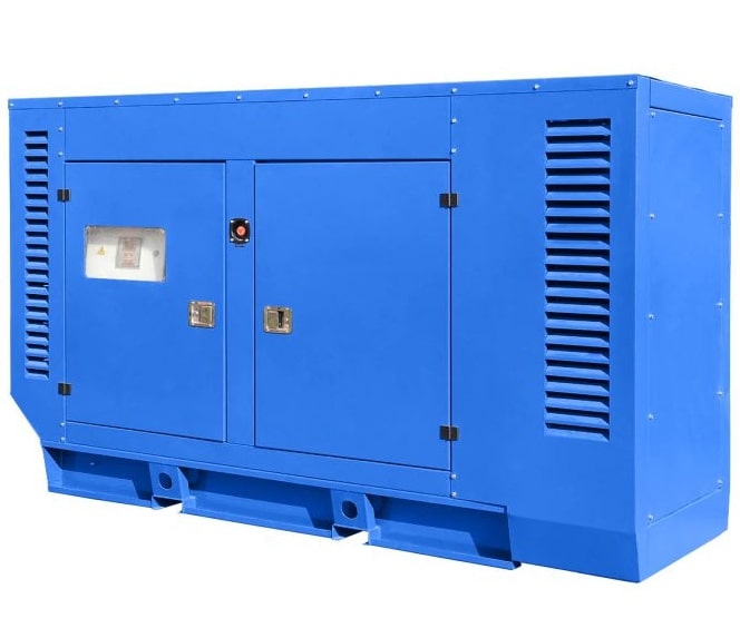 Дизельные генератор MGE Baudouin 640 в кожухе