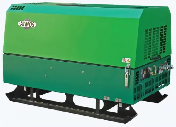 Дизельный компрессор Atmos PDP 65 10 на салазках
