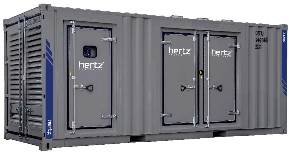 Дизельный генератор Hertz HG 1275 BC в кожухе с АВР