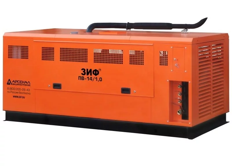 Дизельный компрессор ЗИФ ПВ-12/1,3
