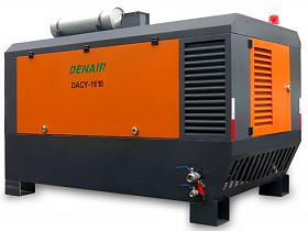 Дизельный компрессор Denair DACY-7/10 (на полозьях) — фото 1