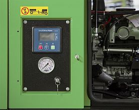 Дизельный компрессор Atmos PDK 33 на салазках — фото 3