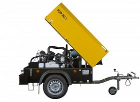 Дизельный компрессор Dalgakiran PDP 20-14 (фикс с тормозом) — фото 3