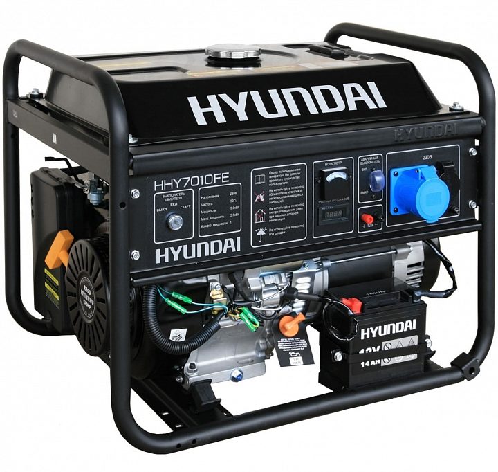Бензиновый генератор Hyundai HHY 7010FE ATS