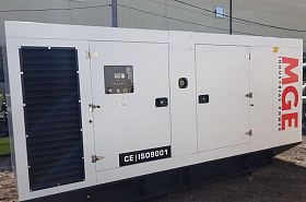 Дизельный генератор Doosan MGE 100-Т400 в кожухе с АВР — фото 5