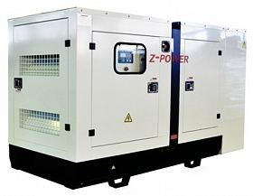 Дизельный генератор Z-Power ZP220P в кожухе — фото 1