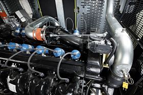 Газовый генератор Pramac GGW300G в кожухе — фото 10