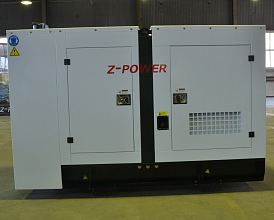 Дизельный генератор Z-Power ZP200P в кожухе — фото 2